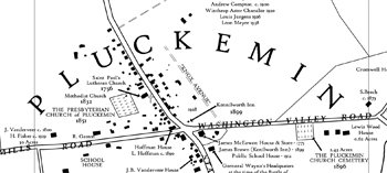 The sleepy village of Pluckemin was key in 1778