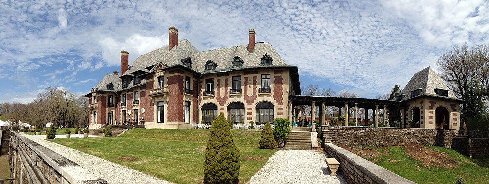 Historic Blairsden in Peapack Gladstone is open to the public from May 1 - 30, 2014 and is one of America's greatest estates. Over 62,000 square feet - the mountain was chopped by 15 feet to build the estate.