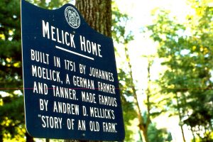 The Melick family is one of Bedminster's first and has a long history of being one of the areas largest orchards.