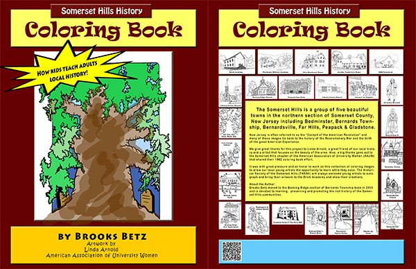 Somerset Hills Coloring Book- Mr. Local History Archive #mrlocalhistory