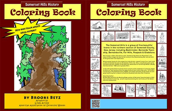 Somerset Hills Coloring Book- Mr. Local History Archive #mrlocalhistory
