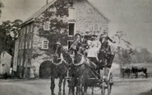 There is the story of the runaway "Phantom Carriage" that has been spotted by residents who often stopped at night outside the Grain House. Credit: The Historical Society of the Somerset Hills