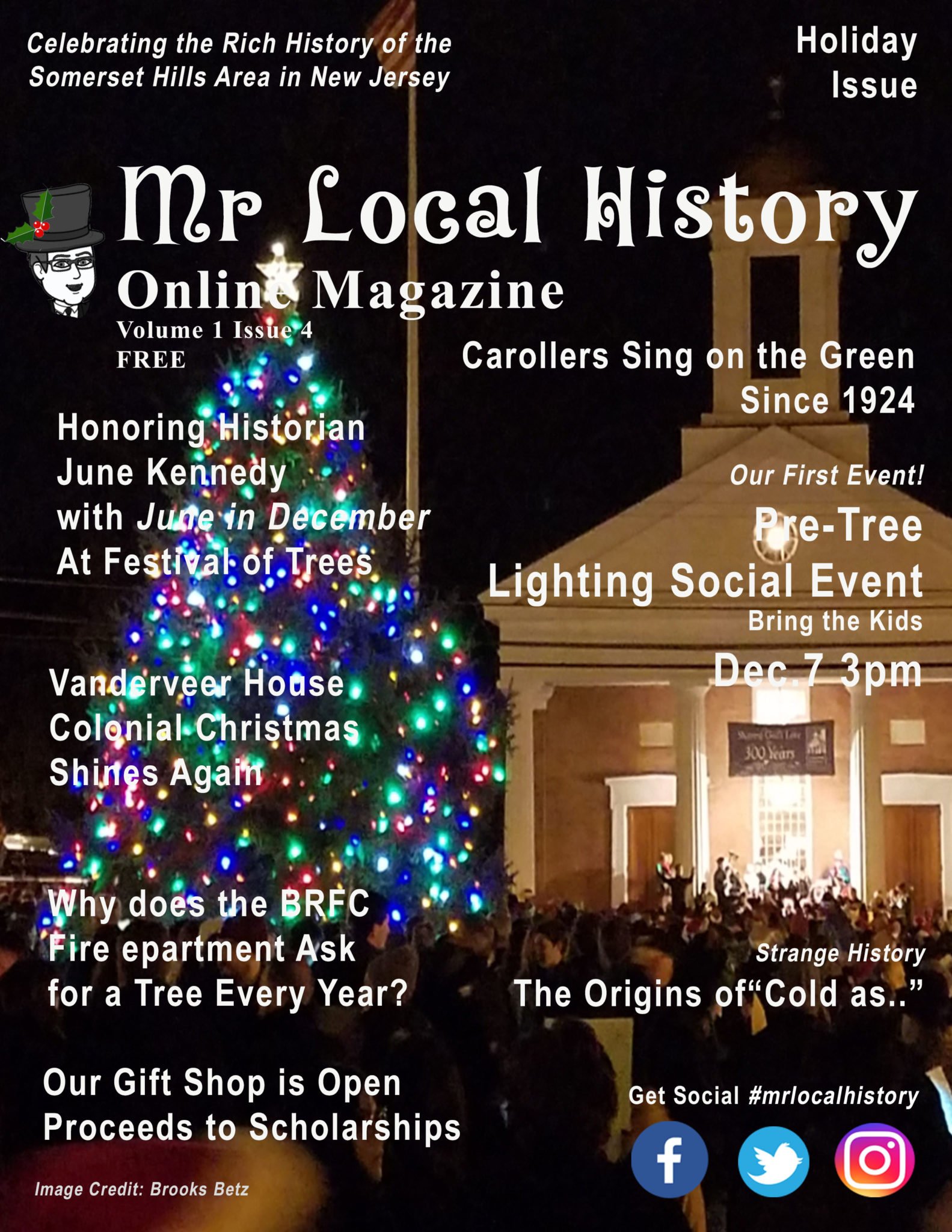 Our free Magazine - The Mr. Local History Holiday Edition