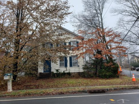 in 1867 the Church also had a parsonage on what is the southwest corner of Lewis and Maple Avenue. Maple Avenue was called Elm Street back then. 