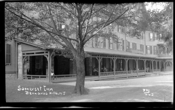 The Somerset Hills Inn, built from the former Bishop Janes estate served the Mountain Colony for years until a fire destroyed the property in 1908.