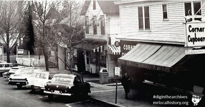 1961 Corner Cupboard Basking Ridge sold Costa's Ice Cream