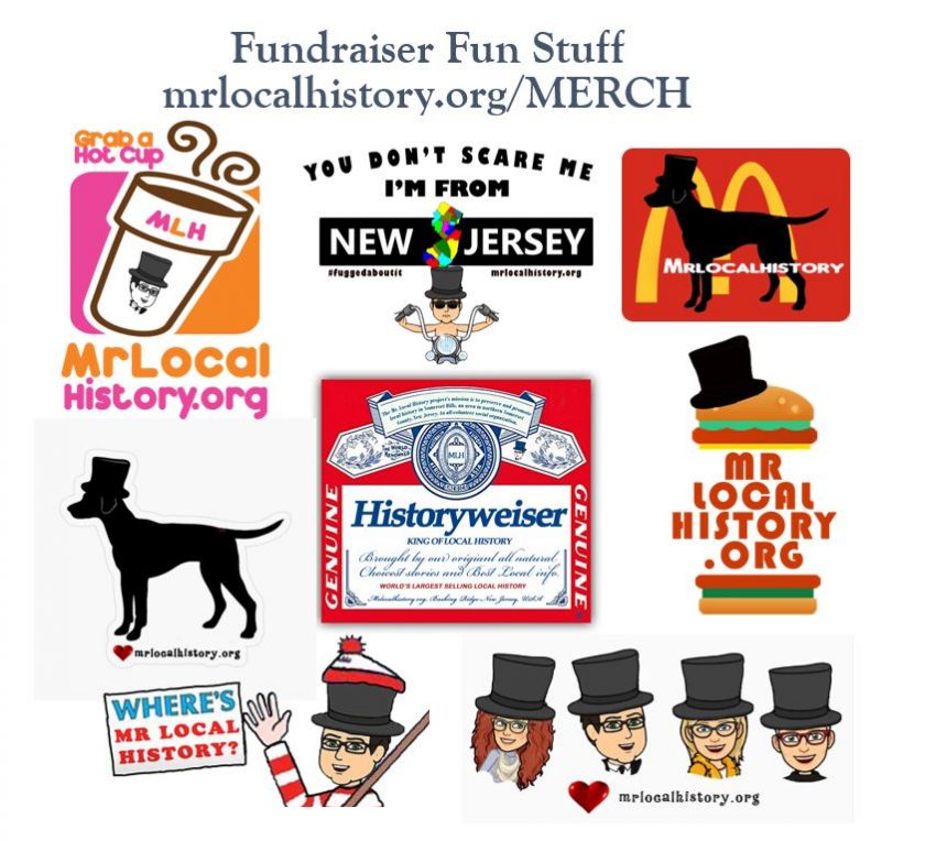 Help with our fundraising with our alter ego mr. local history collection