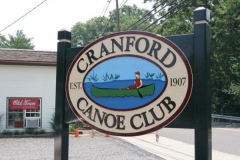 Current Cranford Canoe Club Sign