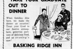 June 20, 1968 advertisement, going out to dinner. Bernardsville News