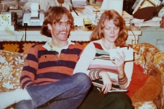 Skip and Karen Harrison in the early 1980's