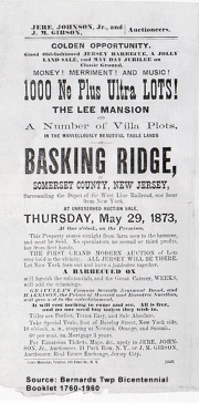 Widow Whites Tavern in Basking Ridge, New Jersey - Mr. Local History Archive #mrlocalhistory