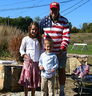 Nick the Flagman 2010 - Boudinot House