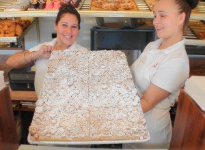 Baked on a sheet - Crumb cake from B&W in Hackensack ranks right up at the top of the list.