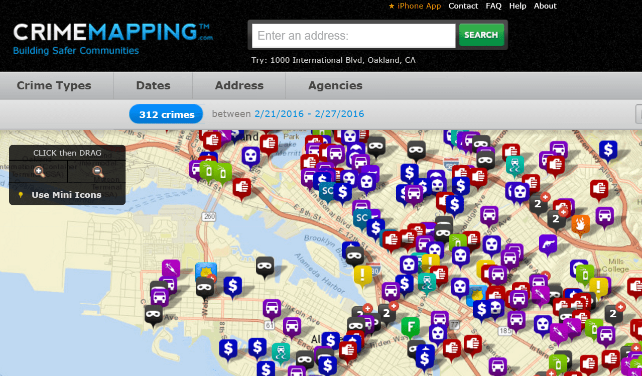 Mr. Local History Archives - Crime mapping mashup