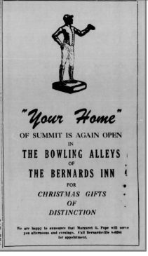 Bowling in the Somerset Hills New Jersey- Mr. Local History Archive #mrlocalhistory