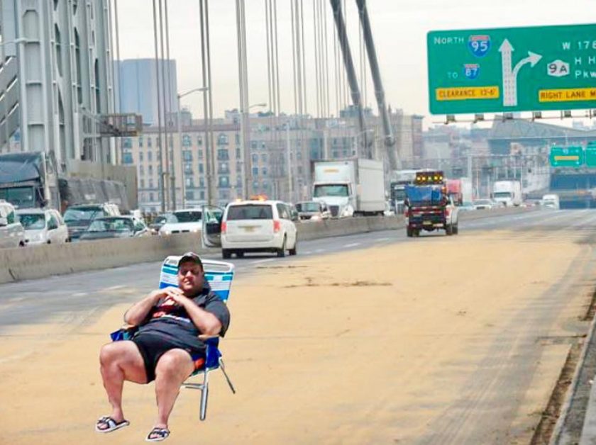 Chris Christie Beach chair meme Mr. Local History #mrlocalhistory