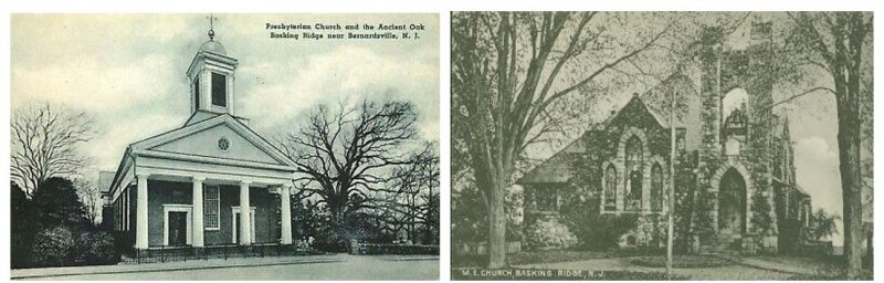 History of Churches and worship in the Somerset Hills of Basking Ridge and Bernardsville, New Jersey