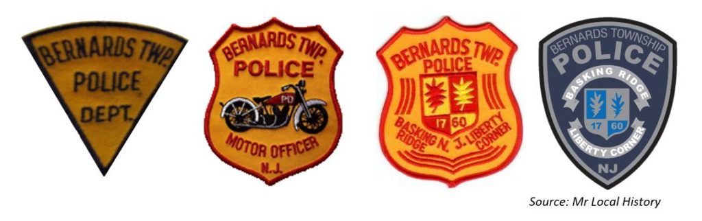 Bernards Township Police Department Patches