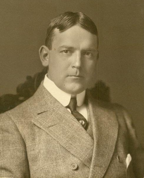 Charles Ledyard Blair in his 30s. Blair was the president of Blair & Company, an investment firm in NYC.