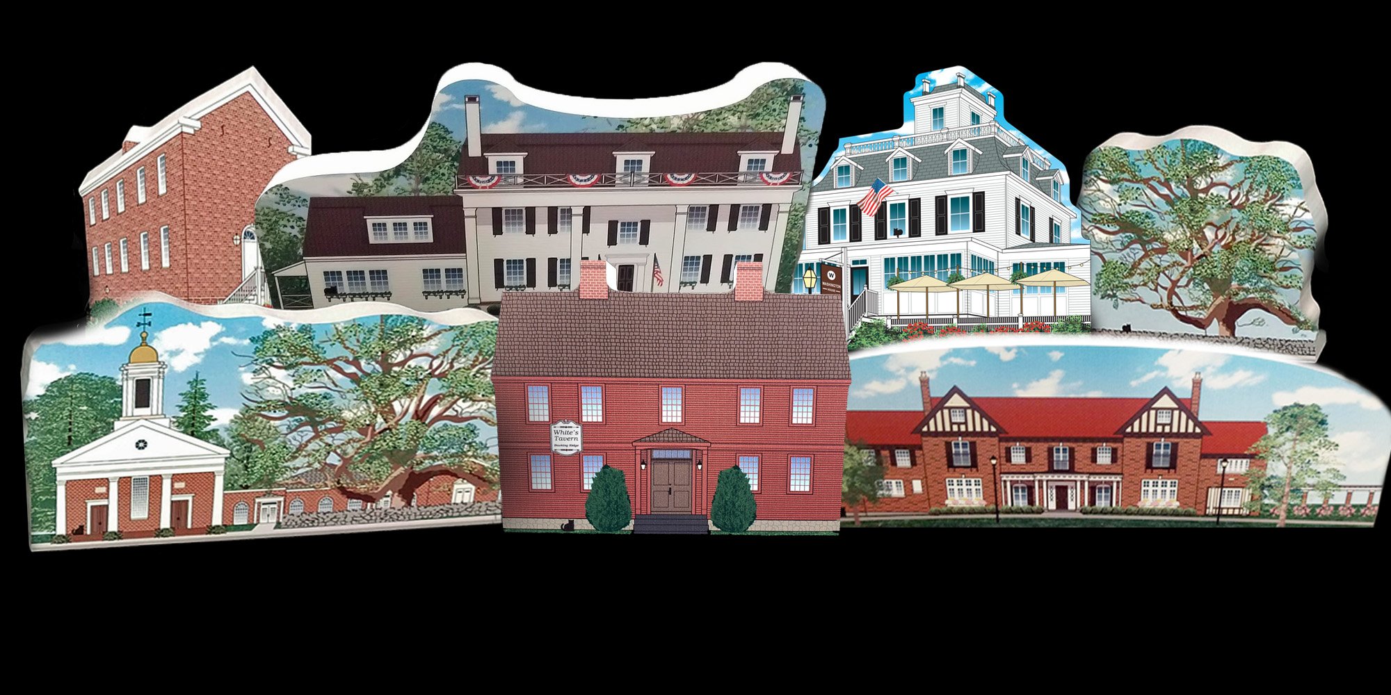 The Cat's Meow is one of the worlds most iconic collectible series. Mr. Local History started creating the Somerset Hills Historic Village back in 2018. Each year we launch new additions based on community input.