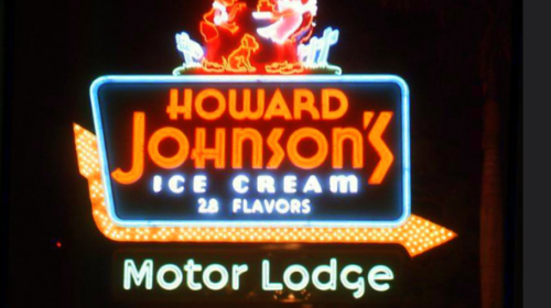 The famed Howard Johnson's sign that crossed America - Mr Local History