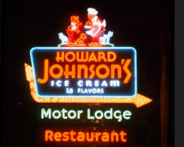 The famed Howard Johnson's sign that crossed America - Mr Local History