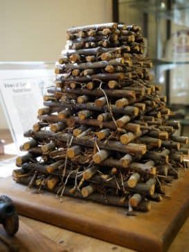 Rev War Beacon-Model - summit Historical Society