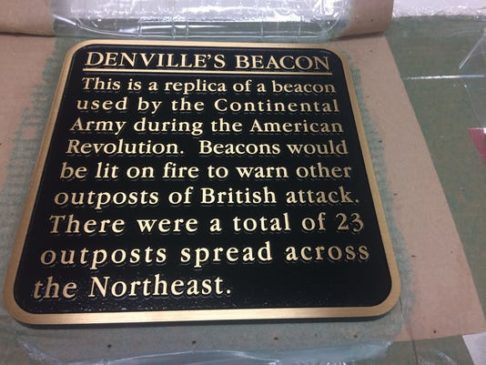 Denville Beacon Plaque MLHP Beacon Collection