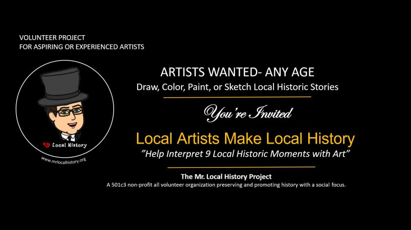 Local art and local history project - Mr Local History