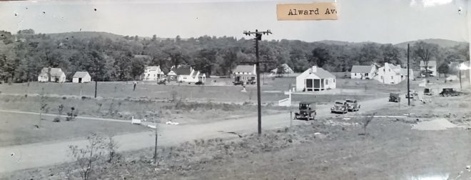 South Alward Ave in Basking Ridge c1940