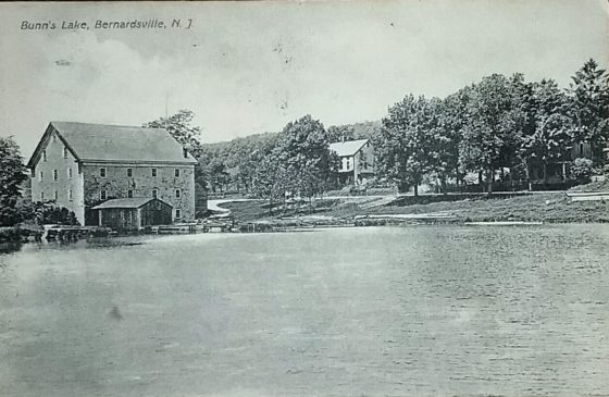 Bunn Lake c1910 Bernardsville