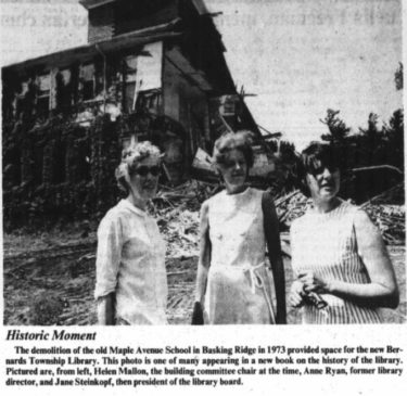 Maple School Demolish 1973