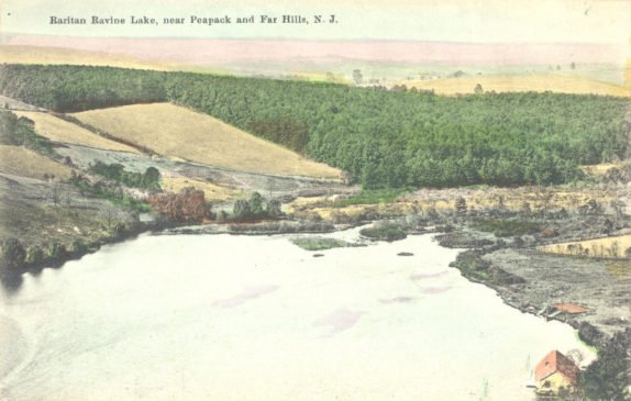 Peapack Gladstone's Ravine Lake c.1900