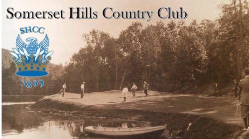 Somerset Hills Country Club c1920 with logo