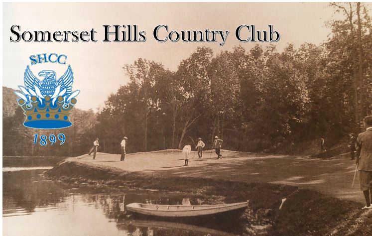 Somerset Hills Country Club c1920 with logo