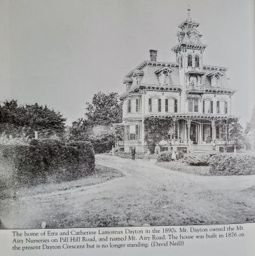 What an iconic home we lost in Bernardsville The Dayton Home c1890s down off Mt. Airy Road near Cherry Lane.