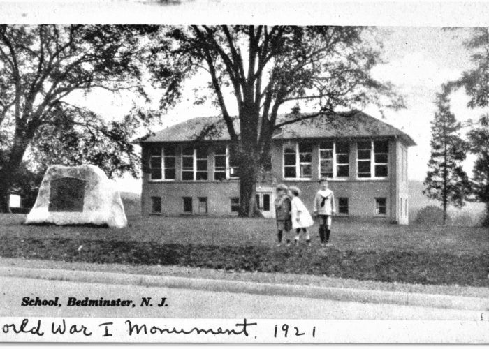 Bedminster School postcard 1921