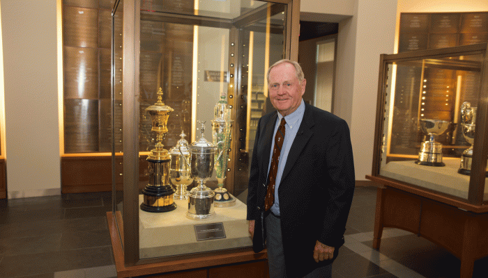 The Jack Nicklaus Room at the USGA Museum opened on Wednesday, May 27, 2015.