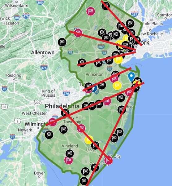 Lost New Jersey Racetracks Mapping Project