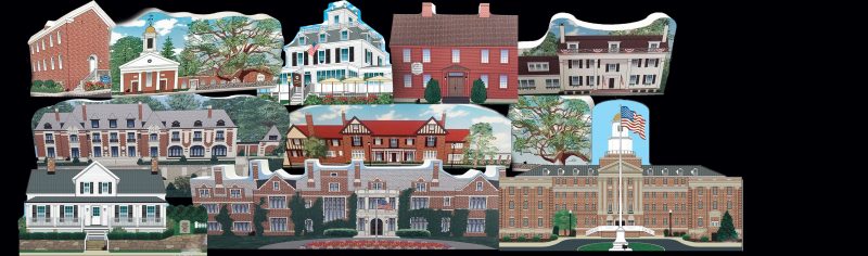 The New Jersey History Village Collection by Cat's Meow