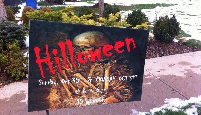2011 Halloween snowstorm Basking Ridge