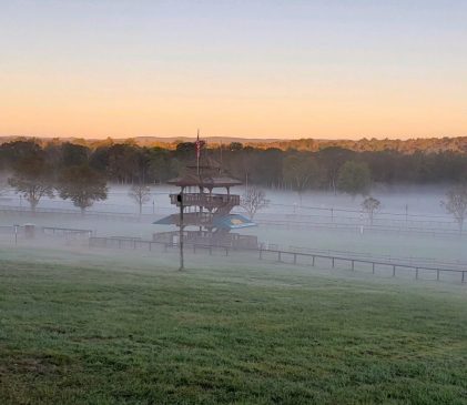 Even the Mr. Local History Team has been caught at the annual Far Hills Race Meeting