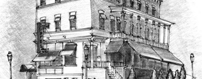 The Cranford Hotel Sketch Mr Local History Project