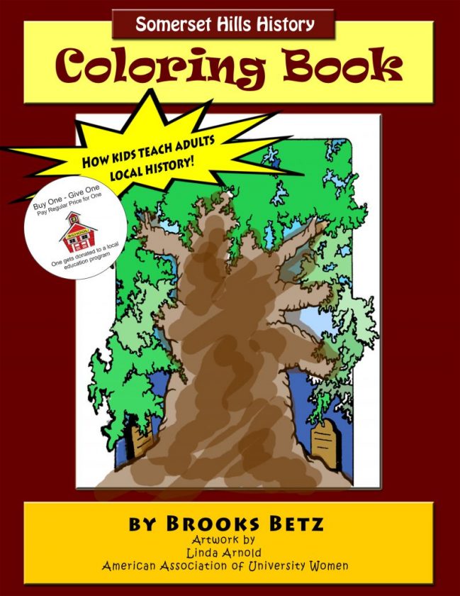 Mr Local History Coloring Book of the Historic Somerset Hills