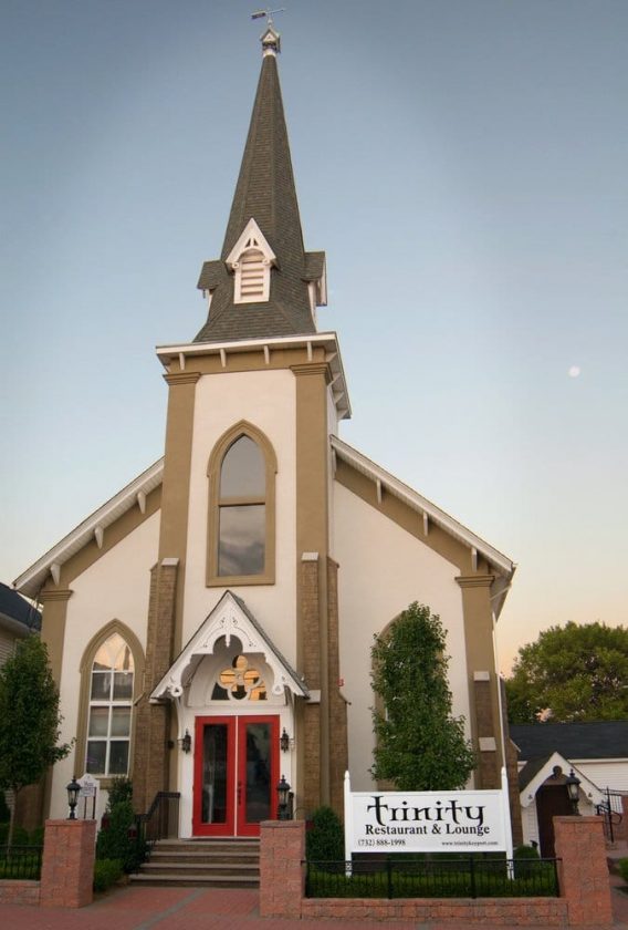 The Trinity Restaurant was the first restaurant in the former church.