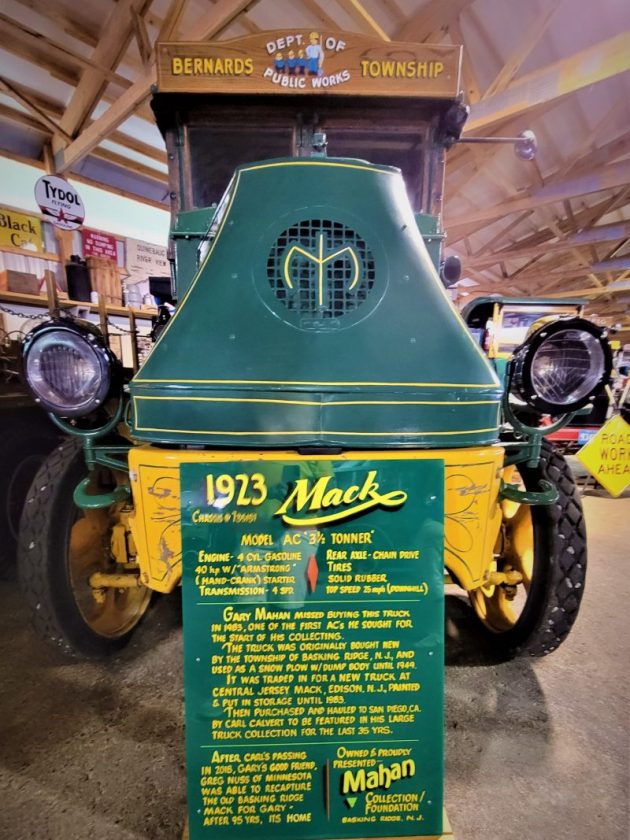 1923 Bernards Township Mack Truck