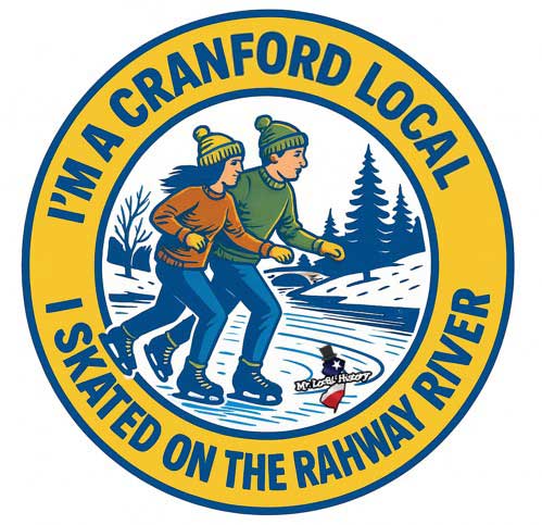 Winter as a Kid on Cranford's Rahway River