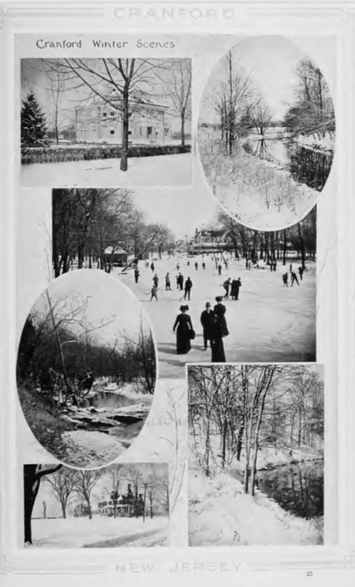 Cranford Winter Scenes c1913 - Cranford Historical Society