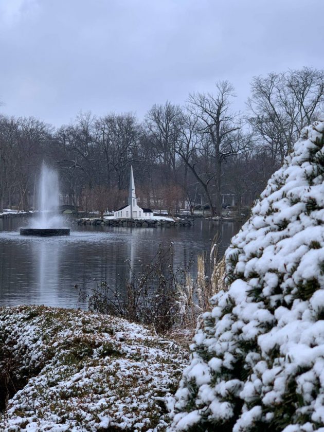 For the album Mindowaskin Skate - Winter Scene Westfield NJ