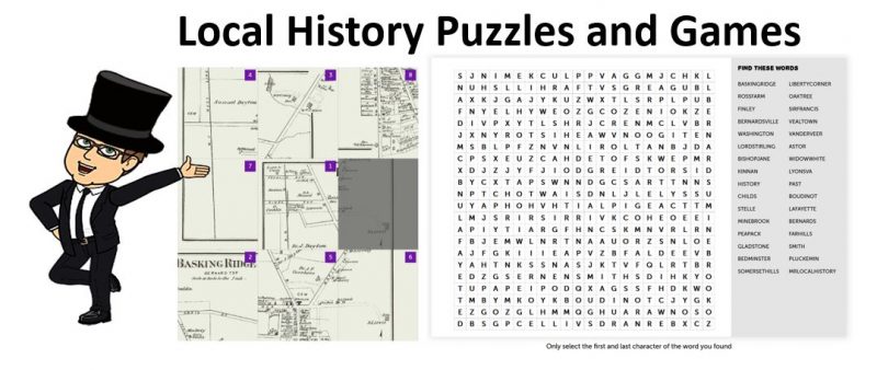Mr Local History Puzzles and Games